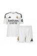 Real Madrid Endrick #16 Babyklær Hjemme Fotballdrakt til barn 2024-25 Korte ermer (+ Korte bukser)